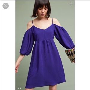 Blue Anthro NWOT Moulinette Soeurs Carina dress